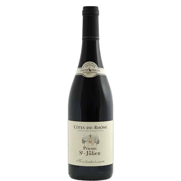 Prieurs de St Julien Cotes du Rhone Rouge Wijnhandel Smit