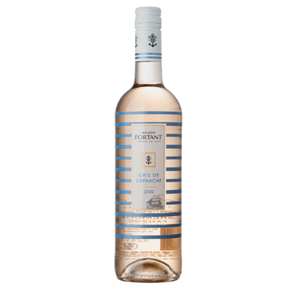Fortant de France Grenache Ros&eacute; &ndash; IGP Pays d'Oc, Frankrijk Fortant de France Grenache Ros&eacute; is een verfrissende en levendige ros&eacute; uit de zonovergoten Pays d'Oc regio in het zuiden van Frankrijk. Gemaakt van de Grenache-druif, een van de meest geliefde druivensoorten voor ros&eacute;, biedt deze wijn een perfecte balans tussen fruitige frisheid en een subtiele complexiteit. Met zijn lichte kleur en delicate aroma's is deze ros&eacute; ideaal voor zomerse dagen of om als aperitief te genieten. Smaakprofiel De Fortant de France Grenache Ros&eacute; heeft een uitnodigende geur van frambozen, aardbeien en een vleugje citrusvruchten. In de mond is de wijn verfrissend en elegant, met smaken van rijpe perzik, granaatappel en een lichte florale toets die de frisheid benadrukt. De wijn heeft een mooie, zachte structuur, met een aangename mineraliteit die zorgt voor een verfrissende afdronk. Deze ros&eacute; is perfect als aperitief, maar past ook uitstekend bij salades, gegrilde groenten, zalm of lichte pasta&rsquo;s. Fortant &ndash; Wijnhuis met Franse traditie Fortant is gelegen in de Pays d'Oc regio, in het zuiden van Frankrijk, waar de zon het hele jaar door schijnt. Het wijnhuis heeft een sterke reputatie opgebouwd in het maken van zowel rode als witte wijnen die het terroir van de Languedoc-regio weerspiegelen. Fortant combineert moderne technieken met de rijke traditie van de regio om wijnen te cre&euml;ren die zowel toegankelijk als van topkwaliteit zijn. Het wijnhuis heeft een passie voor het maken van aromatische, goed gebalanceerde wijnen, en de Grenache Ros&eacute; is een perfect voorbeeld van hun vakmanschap, met een wijn die zowel fris als elegant is. Waarom kiezen voor Fortant de France Grenache Ros&eacute;? Verfrissende, fruitige ros&eacute; uit de Pays d'Oc Gemaakt door het gerenommeerde wijnhuis Fortant Smaken van frambozen, aardbeien, en rijpe perzik Perfect als aperitief of bij salades, gegrilde groenten, en lichte visgerechten Fortant de France Grenache Ros&eacute; is de ideale keuze voor wie houdt van een frisse, fruitige ros&eacute; met een elegante afdronk. Of je nu een zomerse borrel hebt of een lichte lunch serveert, deze ros&eacute; is een perfecte begeleider.