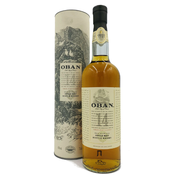 Oban 14 Year Old Highland Whisky &ndash; De Perfecte Balans van Zeezout en Rook Oban 14 Year Old Highland Whisky is een klassieke en iconische single malt whisky uit de Schotse Hooglanden, beroemd om zijn uitzonderlijke balans tussen de rijke, zoete fruitigheid van de regio en de subtiele rokerigheid die de kustlijn van Oban kenmerkt. Deze 14 jaar gerijpte whisky combineert het beste van de zowel de oost- als westkust van Schotland en biedt een verfijnde en gelaagde smaakervaring. Het is een uitstekende keuze voor zowel beginnende whisky-drinkers als doorgewinterde liefhebbers die op zoek zijn naar een whisky met diepte en complexiteit. Wat maakt Oban 14 Year Old Highland Whisky bijzonder? De Oban 14 Year Old rijpt in een mix van ex-bourbonvaten en sherryvaten, wat zorgt voor een perfect evenwicht tussen de zoetheid van gedroogd fruit en de lichte rokerigheid die typisch is voor Oban&rsquo;s unieke kustlocatie. Deze whisky biedt een zachte, maar krachtige ervaring, met een karaktervolle smaak die de rijke traditie van de Oban Distillery weerspiegelt. Het is een whisky die de rijke natuur van de Hooglanden en de maritieme invloeden van de westkust perfect vastlegt. Smaaknotities van Oban 14 Year Old Highland Whisky Aroma: Een verfijnde geur van gedroogd fruit, vanille, en een subtiele rokerigheid, gecombineerd met een lichte ziltigheid die de maritieme invloeden weerspiegelt. Smaak: Rijke smaken van zoet fruit, zoals abrikoos en sinaasappel, met een licht kruidige ondertoon en een hint van eikenhout. De zachte rokerigheid voegt diepte toe aan de smaken, terwijl een lichte ziltigheid de complexiteit afrondt. Afdronk: Lange en gelaagde afdronk met een subtiele rook, een vleugje specerijen en een zachte, verwarmende finish. Waarom kiezen voor Oban 14 Year Old Highland Whisky? De perfecte balans: Oban 14 biedt een unieke balans van zoetheid, rook en een hint van zeezout, waardoor het een van de meest veelzijdige whisky&rsquo;s uit de Schotse Hooglanden is. Complex en toegankelijk: De Oban 14 jaar is rijk aan complexe smaken, maar blijft toegankelijk voor zowel nieuwkomers als ervaren whiskykenners. Maritieme invloeden: Gelegen aan de westkust van Schotland, weerspiegelt Oban de zilte lucht en de rijke zeewaterinvloeden die de whisky&rsquo;s van deze regio zo bijzonder maken. Ambachtelijke productie: Oban heeft sinds de oprichting in 1794 een traditie van vakmanschap en gebruikt de beste ingredi&euml;nten om whisky van topkwaliteit te produceren. De Oban Distillery &ndash; Een Schotse Legende aan de Westkust De Oban Distillery is een van de oudste distilleerderijen in Schotland en heeft een rijke geschiedenis die teruggaat tot 1794. Gelegen aan de westkust, speelt de unieke locatie van de distilleerderij een belangrijke rol in de karakteristieke smaak van Oban whisky&rsquo;s. De combinatie van frisse zeewaterlucht, een gematigd klimaat en traditionele productiemethoden heeft Oban tot een van de meest gerespecteerde distilleerderijen in Schotland gemaakt. Waarom Oban 14 Year Old kiezen? Ideaal voor zowel beginners als experts: Oban 14 Year Old biedt een prachtige kennismaking met de whisky&rsquo;s uit de Hooglanden en is een favoriet voor liefhebbers van zowel de kust als de meer fruitige, complexe whisky&rsquo;s. Uitstekende prijs-kwaliteitverhouding: Gezien de hoge kwaliteit en de rijke smaak, biedt de Oban 14 Year Old een uitstekende prijs-kwaliteitverhouding voor een premium single malt whisky. Veelzijdig in gebruik: Of je het nu puur drinkt, met een beetje water of als onderdeel van een whisky-cocktail, Oban 14 Year Old past zich perfect aan jouw voorkeuren aan. Oban 14 Year Old Highland Whisky is een must-try voor elke whiskykenner die houdt van een verfijnde balans tussen zoetheid, rokerigheid en maritieme invloeden. Deze whisky biedt een rijke ervaring die de geest van de Schotse Hooglanden en de kustlijn van Oban prachtig weergeeft.
