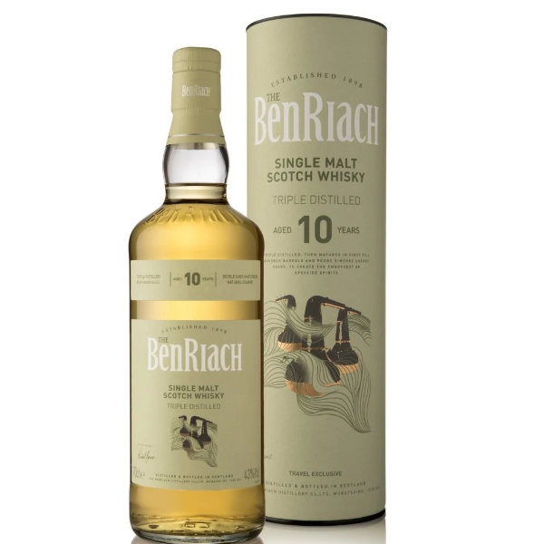 The BenRiach Highland Whisky Single Malt 10YO