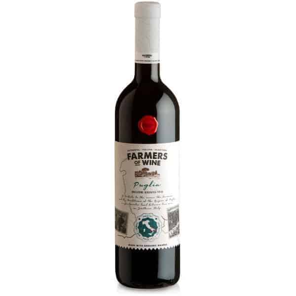 Farmers of Wine Rosso Puglia organic Wijnhandel Smit
