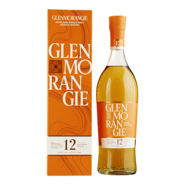 Glenmorangie 12YO The Original &ndash; Schotland Zachte en elegante Highland single malt met fruitige en vanilletonen. De Glenmorangie 12YO The Original is een klassieke Highland single malt whisky, gerijpt op Amerikaanse eiken vaten die eerder bourbon bevatten. Deze whisky staat bekend om zijn zachte, toegankelijke stijl, met frisse fruitige tonen, romige vanille en een subtiele hint van bloemen. Perfect voor zowel beginnende als ervaren whiskyliefhebbers die houden van een elegante, goed gebalanceerde single malt. Smaakprofiel Leeftijd: 12 jaar Kleur: Goud Aroma&rsquo;s: Citrus, perzik, vanille, lichte bloemen Smaak: Zacht, rond en soepel Structuur: Evenwichtig en verfijnd Afdronk: Medium, zoet-fruitig en zacht Proefnotitie In de neus opent de&nbsp;Glenmorangie 12YO The Original &nbsp;met frisse citrus en perzik, aangevuld met zachte vanille en lichte bloemtonen. In de mond is Glenmorangie 12YO romig en elegant, met een harmonieuze balans en een zachte, aanhoudende afdronk. Dit is de Glenmorangie 12YO The Original. Bijzonderheid van de producent Glenmorangie Distillery, gelegen in Tain, Highland, staat bekend om zijn uitzonderlijk hoge pot stills &ndash; de hoogste in Schotland. Deze extra lange stills zorgen voor een lichtere en meer delicate spirit, waardoor Glenmorangie whisky&rsquo;s hun kenmerkende zachte en elegante profiel krijgen. Serveertips & gebruik Puur, met een paar druppels water of op ijs Ideaal bij lichte desserts, fruit of noten Perfect als introductie voor Highland single malts of als verfijnd digestief Regio: Highland Land: Schotland