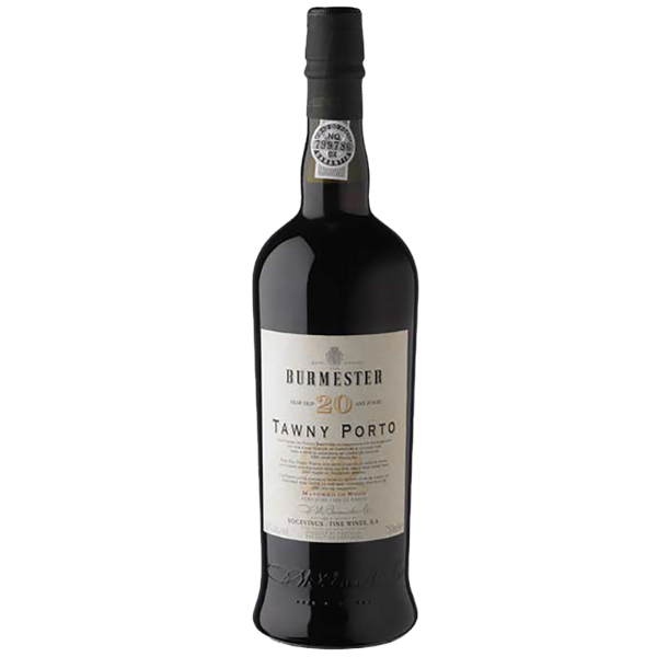 Burmester 20 Years Old Tawny – Rijpheid, complexiteit en weelde De Burmester 20 Years Old Tawny presenteert zich in een delicate gele kleur met een lange, okerachtige rand. De geur is opulent en voluptueus, met een complexe symfonie van geuren: hout, gedroogd fruit, rozijnen en een vleugje honing die de zintuigen verwent. De smaak is rijk en geconcentreerd, met diepe lagen van fruitige complexiteit, ondersteund door een verfijnde houttonen. Het mondgevoel is vol en zijdezacht, met een lange, weelderige afdronk die blijft hangen. Een port die de kracht van rijping perfect in balans brengt met zijn elegante, subtiele zoetheid. Spijs & moment Deze 20 Years Old Tawny is een ideale keuze bij rijke desserts zoals karamel, chocolade en gedroogd fruit. Ook prachtig in combinatie met chèvre kazen, foie gras of als een verfijnde afsluiter bij een speciaal moment. Past goed bij: karamel-desserts · chocolade-desserts · gedroogd fruit · oude geite kazen · foie gras