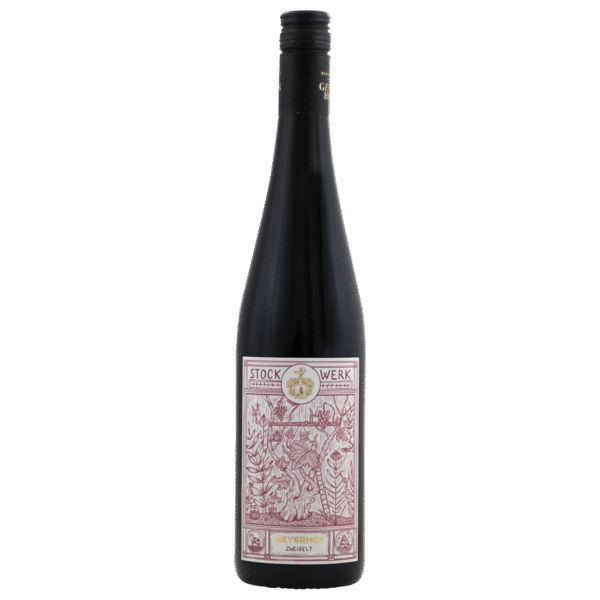 Geyerhof Stockwerk Zweigelt &ndash; Een biologische topper met een moderne, fruitige stijl Laat je verrassen door de Geyerhof Stockwerk Zweigelt: een volledig biologische, modern gemaakte Oostenrijkse rode wijn die uitblinkt in frisheid, finesse en doordrinkbaarheid. Deze robijnrode charmeur opent met een verfijnde neus vol kersen, zwarte bes en een subtiele kruidigheid. In de smaak proef je elegant, sappig rood fruit, perfect in balans met zachte, fijne tannines. Een heerlijke, toegankelijke Zweigelt die uitnodigt tot nog een glas. Gemaakt door Ilse Maier en haar zoon op het biodynamische Geyerhof in het Kremstal &mdash; prachtig gelegen aan de zuidzijde van de Donau, onder het beroemde klooster G&ouml;ttweig. De combinatie van l&ouml;ss-, zand- en grindbodems en grote temperatuurverschillen tussen dag en nacht zorgt voor spanning, complexiteit en pure drinkbaarheid. Een biologische topper met een moderne, fruitige stijl: soepel, fris en onweerstaanbaar lekker.