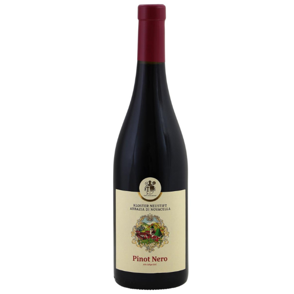 Novacella Pinot Nero &ndash; Elegante, verfijnde Pinot Nero met sappig rood fruit en zachte kruiden Wijnhuis: Abbazia di Novacella Regio: Alto Adige, Itali&euml; Druivensoort: Pinot Nero (Pinot Noir) Waarom kiezen voor deze wijn? De Novacella Pinot Nero is een uitstekende keuze voor liefhebbers van elegante, verfijnde Pinot Noir die houden van een wijn met sappig fruit, fijne structuur en een subtiele kruidigheid. Het wijnhuis Abbazia di Novacella, gelegen in de Bressanone Vallei in het noorden van Itali&euml;, is een van de oudste en meest gerespecteerde wijnproducenten van het Alto Adige. Dit historische kloosterwijnhuis werd in 1142 opgericht en heeft sindsdien generaties lang wijnen van uitzonderlijke kwaliteit geproduceerd. Het unieke terroir, gecombineerd met moderne wijnbouwtechnieken, maakt de wijnen van Novacella tot een toonbeeld van finesse, elegantie en respect voor traditie. Smaakprofiel: De Novacella Pinot Nero heeft een elegante neus van rode kersen, frambozen en rode bessen, met subtiele bloemige tonen van viooltjes. Daarnaast komen er lichte kruiden en een fijne aardse toets naar voren, die de complexiteit van de wijn versterken. In de mond is de wijn zacht en verfijnd, met een sappige structuur en fluweelzachte tannines. De frisse zuurgraad zorgt voor een levendige afdronk en maakt de wijn zeer toegankelijk. De wijn heeft een harmonieuze balans tussen fruit, frisheid en een lichte kruidigheid, waardoor hij zowel elegant als uitnodigend is. Vinificatie: De druiven voor de Novacella Pinot Nero worden zorgvuldig geselecteerd uit de Alto Adige regio, een gebied dat bekend staat om zijn koele nachten en zonrijke dagen, wat zorgt voor een langzame rijping van de druiven. Na de handmatige oogst worden de druiven zacht geperst en ondergaan ze een gecontroleerde fermentatie in roestvrijstalen tanks. Tijdens de fermentatie worden de schillen regelmatig ondergedompeld om een zachte extractie van kleur en aroma&rsquo;s te verkrijgen. De wijn rijpt vervolgens enkele maanden op grote houten foeders, wat bijdraagt aan de verfijning en zachte structuur, zonder de delicate Pinot-karakteristiek te overweldigen. Over het domein: Het wijnhuis Abbazia di Novacella is gelegen in het schilderachtige Bressanone, in het hart van Alto Adige, en is een wijnmakerij met een rijke geschiedenis die teruggaat tot 1142. De kloosterorde die het wijnhuis oprichtte, legde de basis voor een traditie van zorgvuldige wijnbouw, die vandaag de dag nog steeds centraal staat in hun werk. De wijngaarden zijn gelegen op de steile hellingen van de vallei, waar het koele alpiene klimaat en de zonnige dagen de perfecte omstandigheden cre&euml;ren voor het produceren van wijnen van uitzonderlijke kwaliteit. Het domein is bekend om zijn duurzame wijnbouwpraktijken en zijn focus op natuurlijke methoden, waarbij het terroir altijd centraal staat in hun wijnen. Perfect voor: De Novacella Pinot Nero is een veelzijdige wijn die uitstekend past bij lichte vleesgerechten, zoals eendenborst, kalkoen of gegrilde kip, maar ook bij paddestoelenrisotto, zalm of vegetarische gerechten met truffel en herfstsmaken. Ook ideaal bij zachte kazen zoals Brie of Camembert. Dankzij zijn elegante structuur is deze Pinot Nero perfect voor een diner met vrienden of een gezellige avond thuis. Waarom kiezen voor de Novacella Pinot Nero? Kies voor deze wijn wanneer je op zoek bent naar een verfijnde, fruitgedreven Pinot Noir met een delicate structuur en pure elegantie. Abbazia di Novacella levert met deze Pinot Nero een wijn die het terroir van Alto Adige prachtig weerspiegelt: fris, aromatisch en fijn van structuur. Het is een uitstekende keuze voor liefhebbers van Pinot Noir die op zoek zijn naar een toegankelijke, maar kwalitatieve wijn met een lange afdronk en een mooie balans tussen fruit en frisheid.